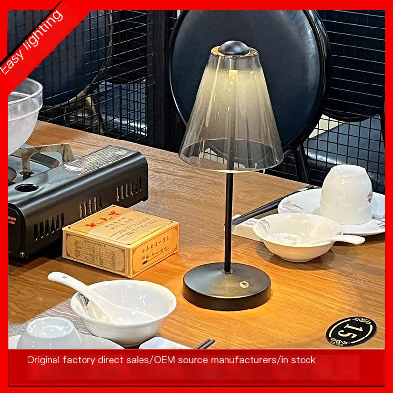 Minimalist LED Rechargeable Night Light for Decor