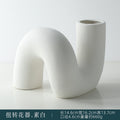 Nordic Ceramic Vase for Dried Flowers - Minimalist Decor